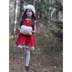 WDW Well Dressed Wolf NEW 5T Holiday of Hope Good Cheer Dress Christmas